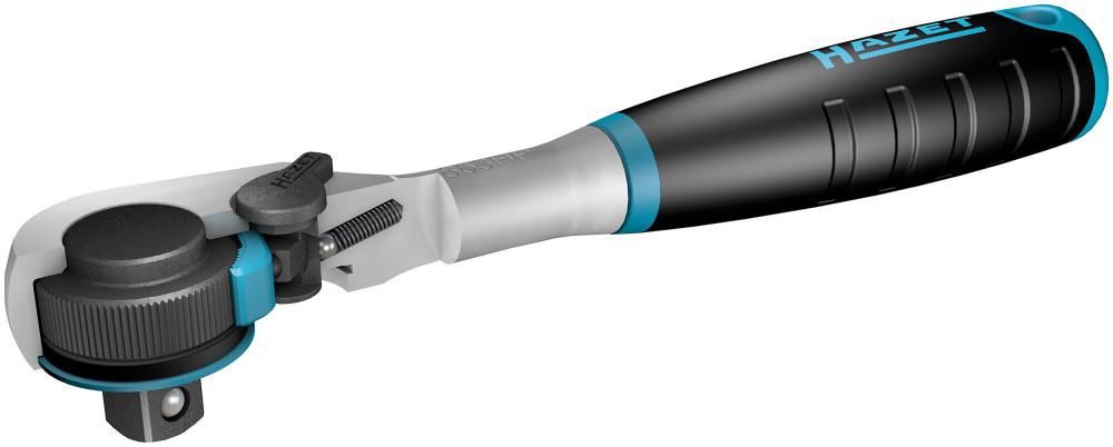 Hazet Hebel-Umschaltknarre 1/4"90Zähne 116mm 863HP