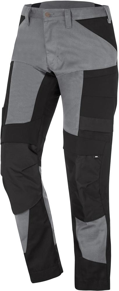 FHB Arbeitshose Leo Gr.56, grau/schwarz FHB