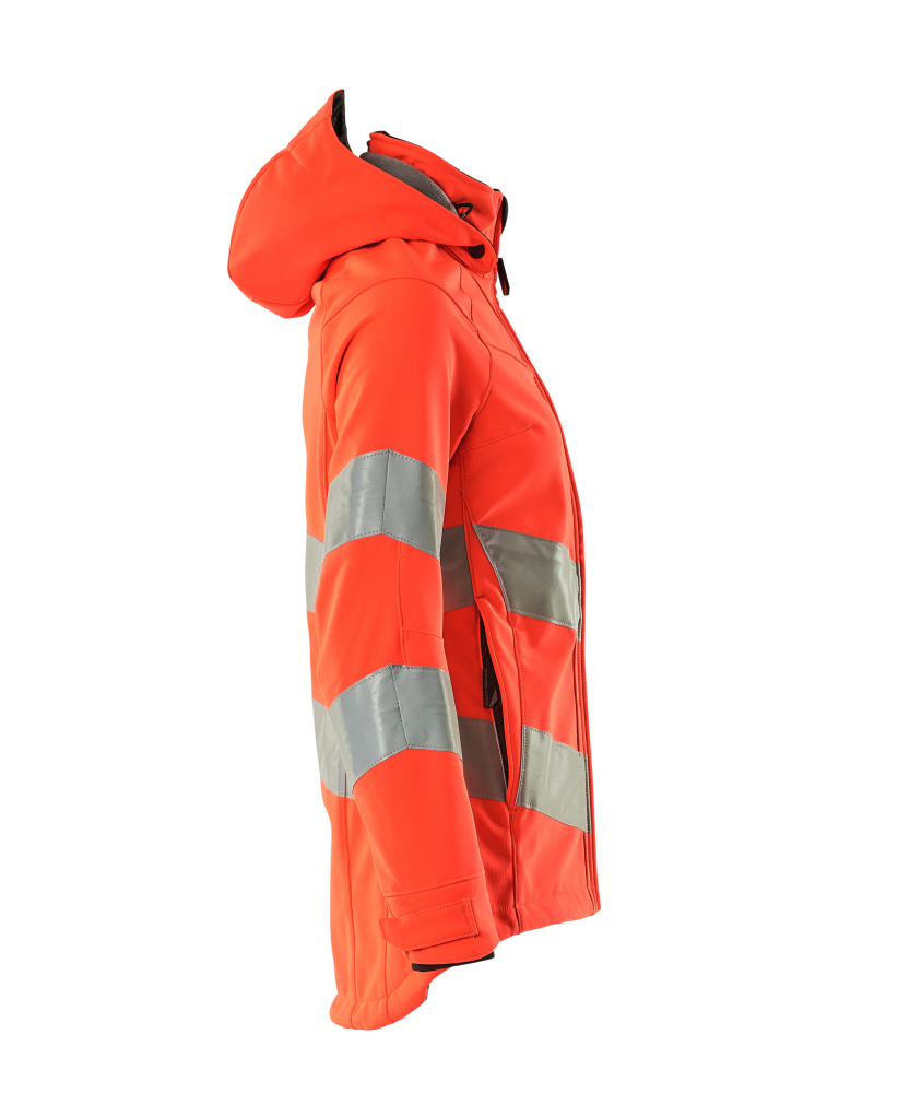 MASCOT SAFE SUPREME Softshell Jacke hi-vis rot XL