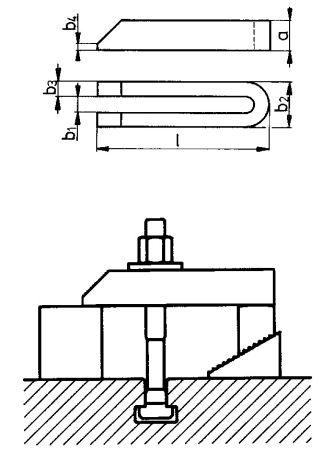 AMF Spanneisen DIN6315B 11 x 100mm