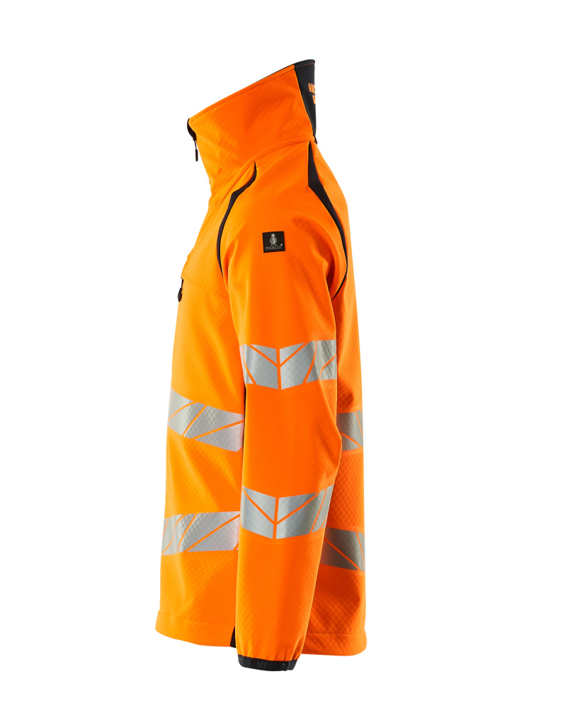 MASCOT ACCELERATE SAFE Softshell Jacke hi-vis orange/schwarzblau S