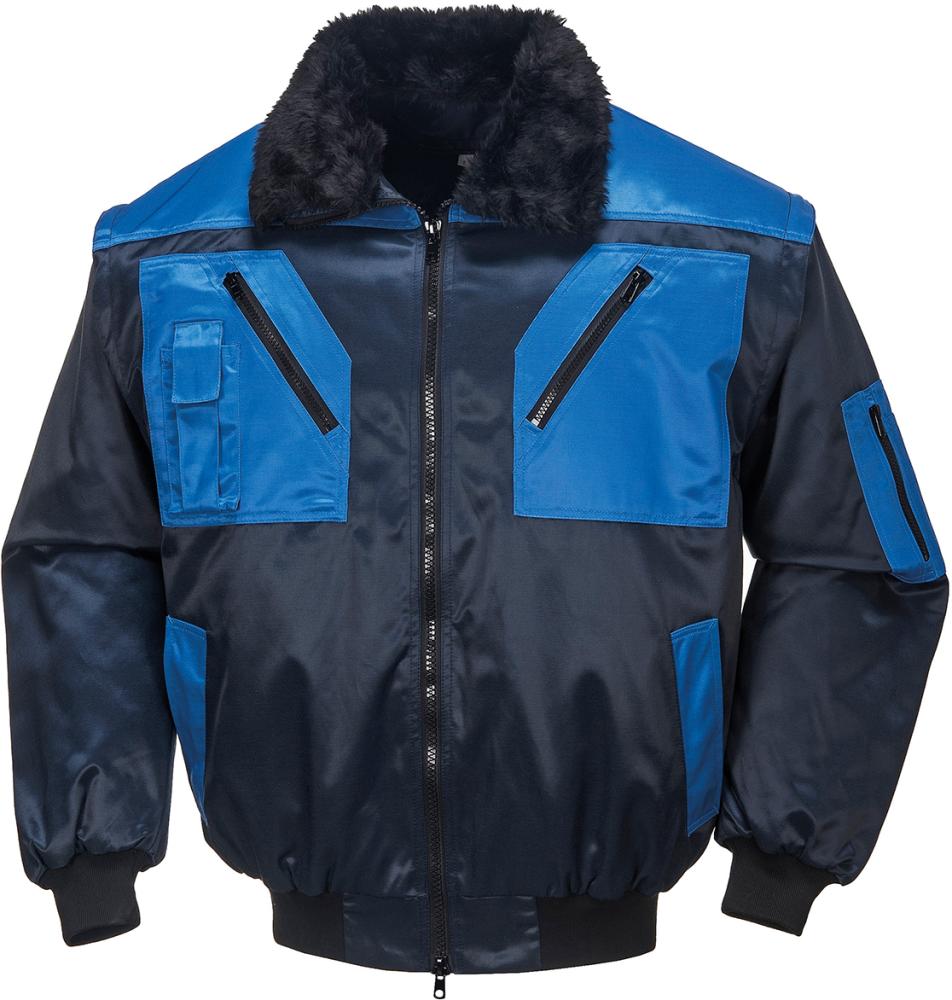 Fortis Pilotenjacke Achim marine/royal, Gr. XL