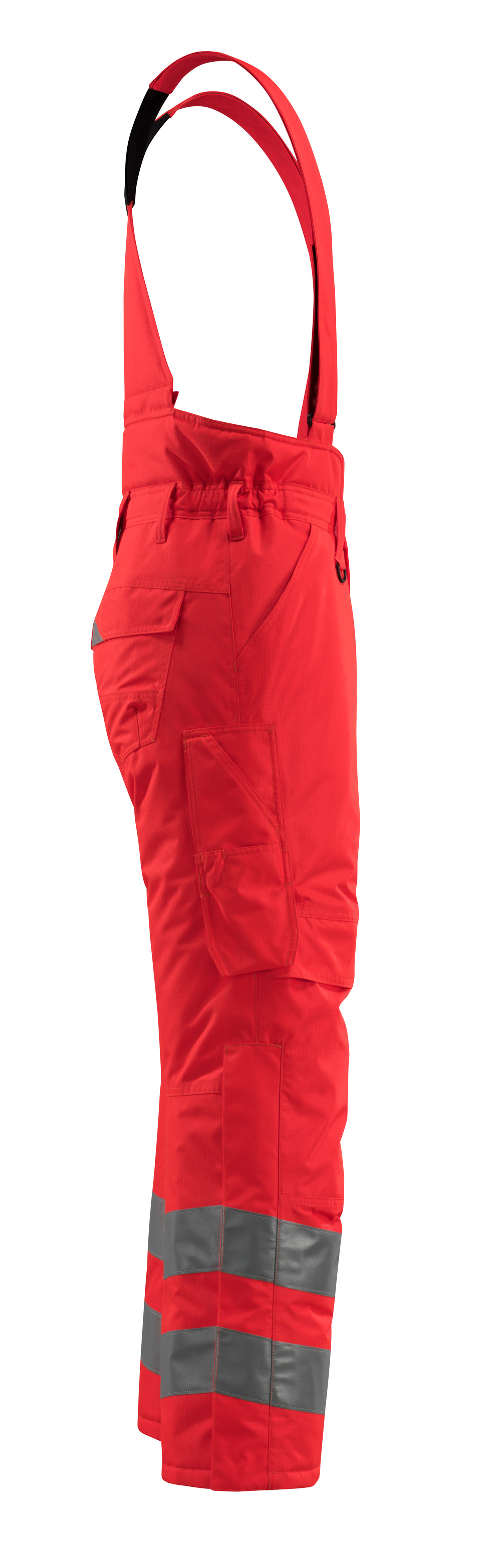 MASCOT Ashford SAFE SUPREME Winterhose hi-vis rot XL
