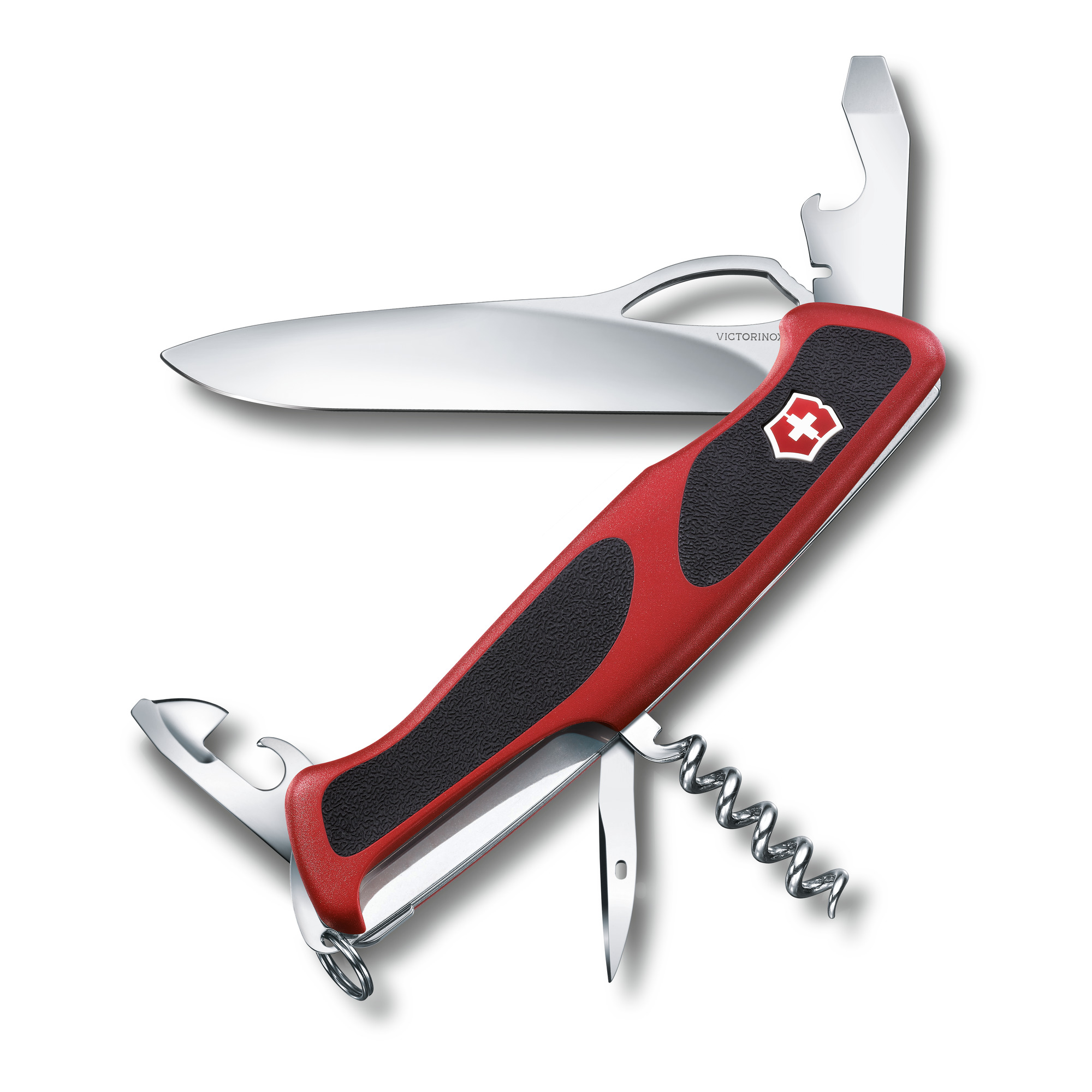 Victorinox Schweizer Messer Ranger 0.9553.MC 130 mm Rot/Schwarz