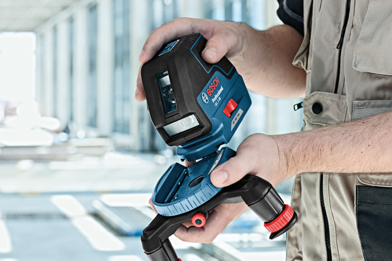 Bosch Linienlaser GLL 3-50, mit Universalhalterung BM 1, L-BOXX