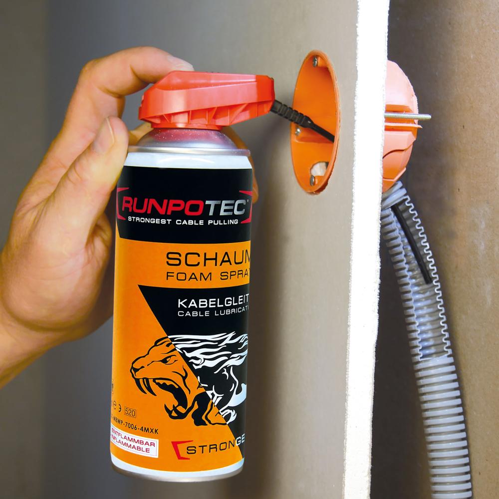 Runpotec Kabelgleitmittel Schaum 400ml