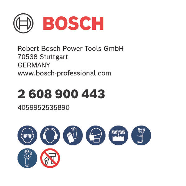 Bosch EXPERT Tough Material Lochsäge, 127 x 60 mm