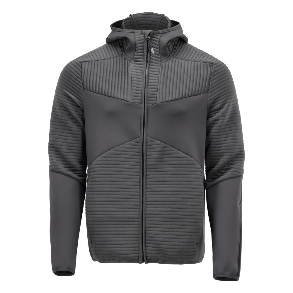 MASCOT CUSTOMIZED Fleece Kapuzensweatshirt mit Reißverschluss anthrazitgrau L