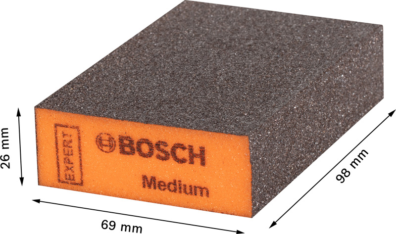 Bosch EXPERT S471 Standard Block, 69 x 97 x 26 mm, mittel