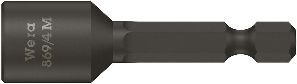 Wera Steckschlüsseleinsatz 1/4"-Bit-Schaft mit Magnet 8 x 50mm