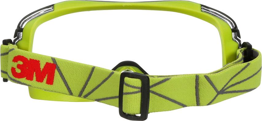 3M Vollsichtbrille 6000, grün, PC, klare Scheibe 3M