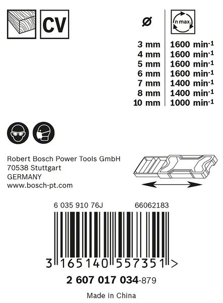 Bosch Holzbohrer-Set (7 Stk.)