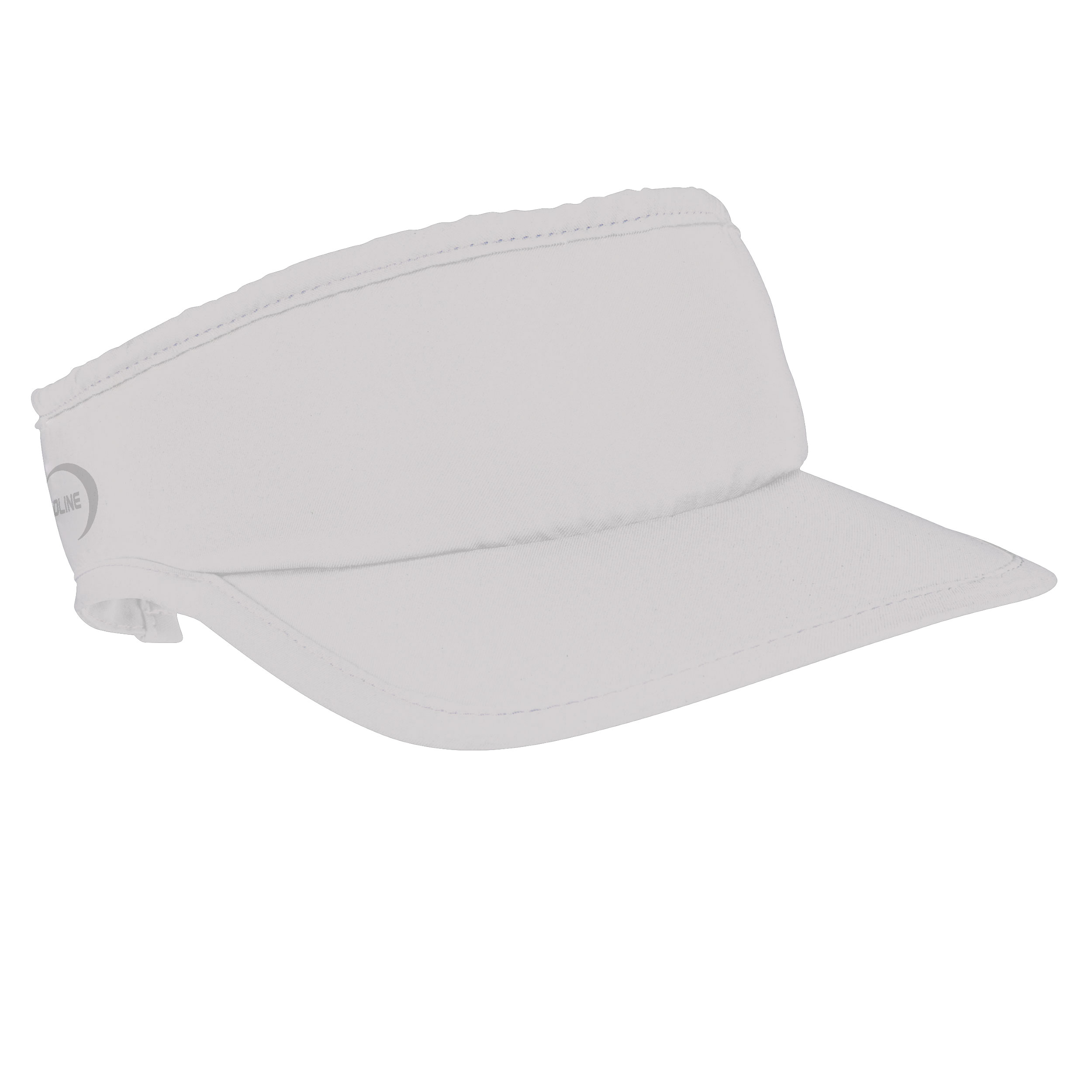 E.COOLINE Powercool Kühlkleidung SX3 KühlSunVisor One size weiß