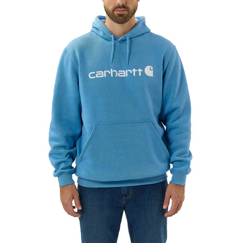 CARHARTT SIGNATURE LOGO Sweatshirt blau
