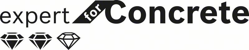 Bosch Diamanttopfscheibe Expert Concrete Hohe Geschwindikeit
