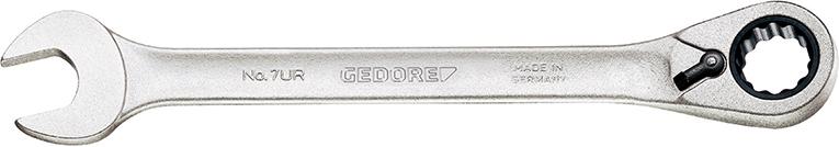 Gedore Maulschlüssel mit Ringratsche 17 mm