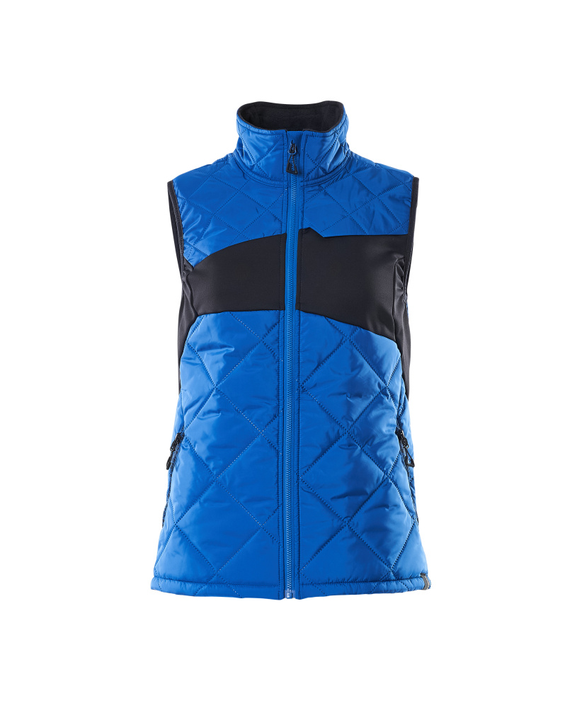 MASCOT ACCELERATE Thermoweste azurblau/schwarzblau XL