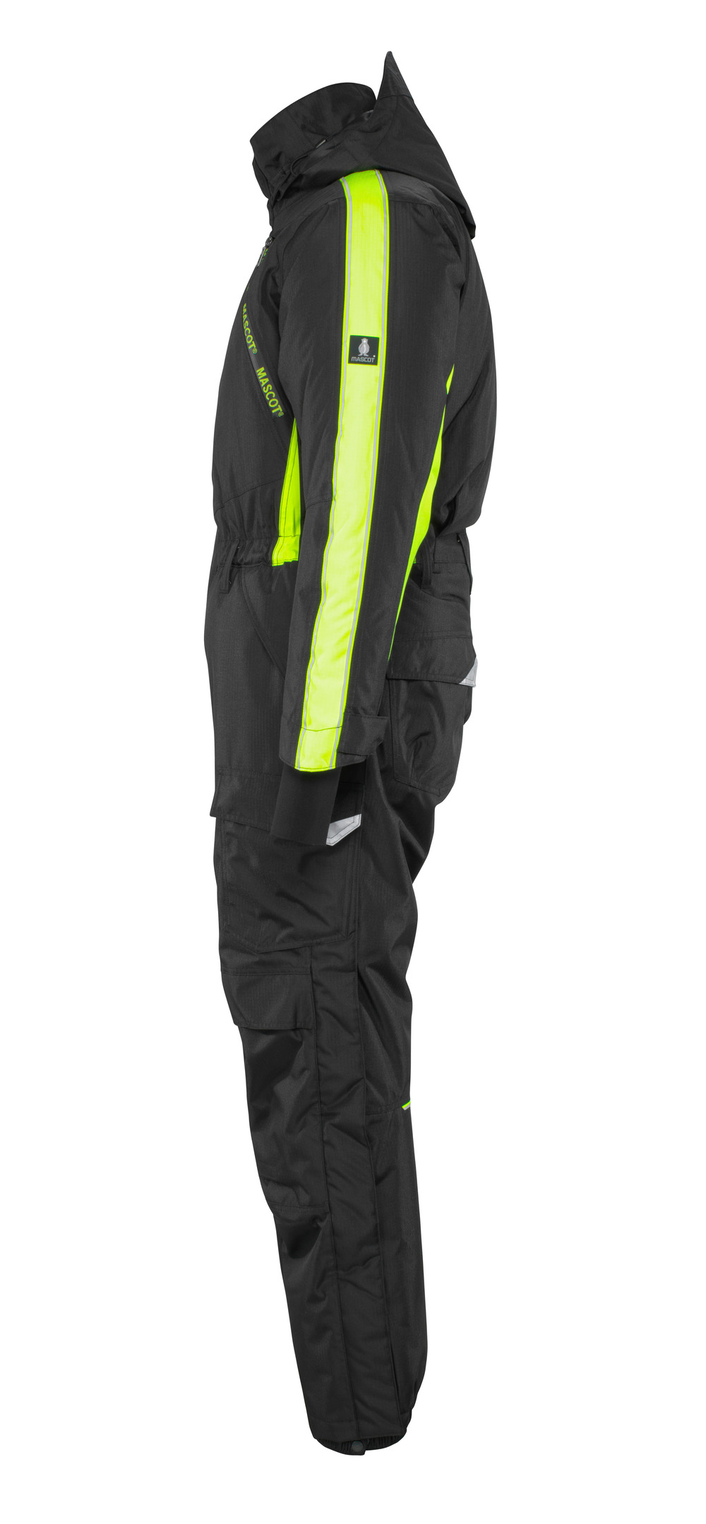 MASCOT HARDWEAR Winteroverall schwarz/hi-vis gelb S