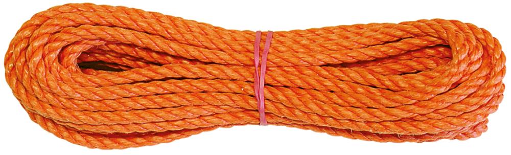 Vormann Polypropylen Seil gedreht orange 6mmx20m