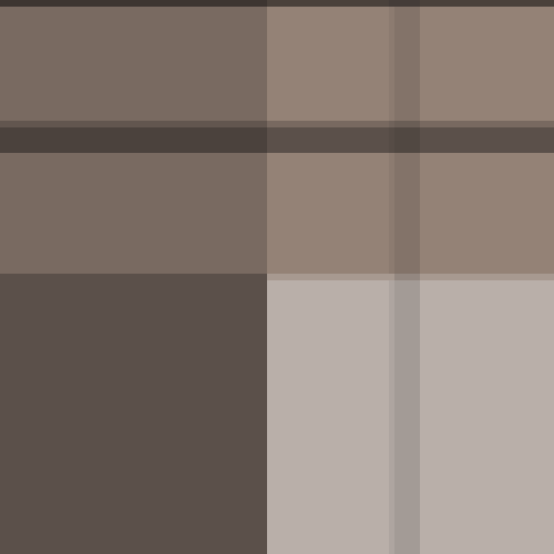Dunkel Sandbeige-kariert