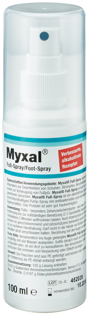 MYXAL Fußspray 100 ml