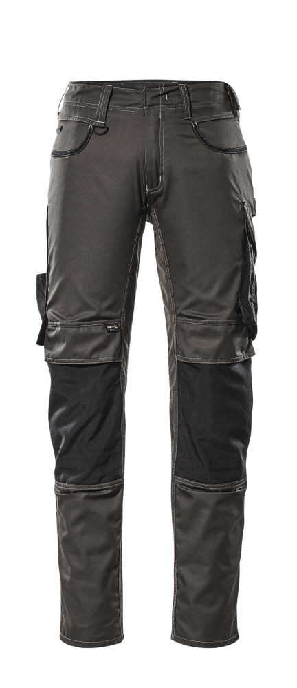 MASCOT Lemberg UNIQUE Hose mit Knietaschen dunkelanthrazit/schwarz 49 lang