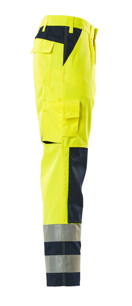 MASCOT Olinda SAFE COMPETE Hose mit Knietaschen hi-vis gelb/marine 48 lang