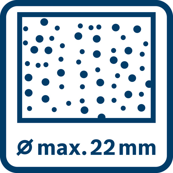 Bosch Akku-Bohrhammer mit SDS plus GBH 18V-22, L-BOXX