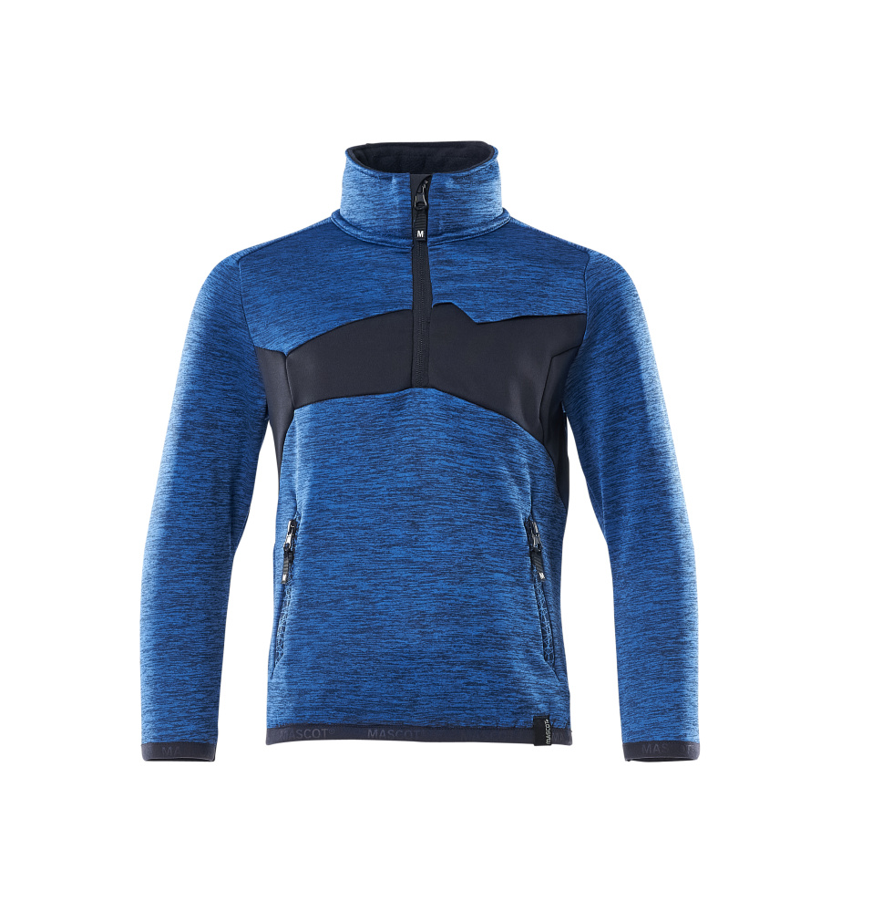 MASCOT ACCELERATE Fleecepullover für Kinder azurblau/schwarzblau 116