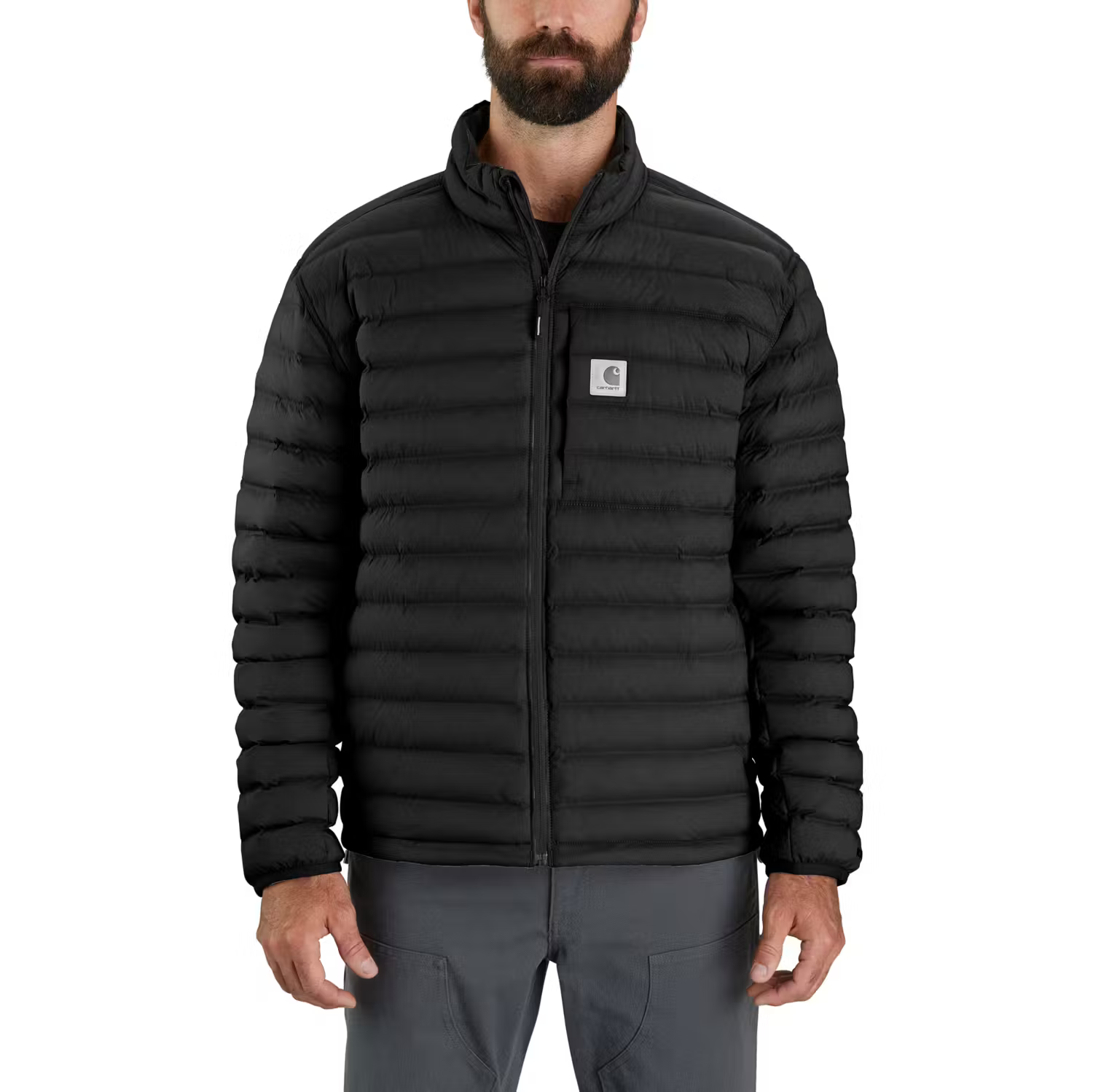 CARHARTT Rugged Flex leichte isolierte Jacke mit wasserabweisender Oberfläche BLACK, L