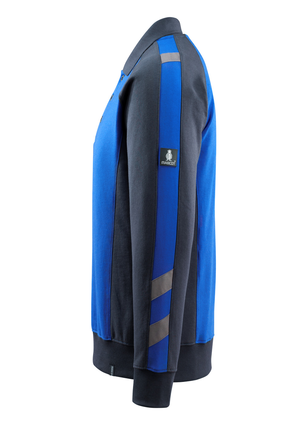 MASCOT Magdeburg UNIQUE Polo-Sweatshirt kornblau/schwarzblau XXL