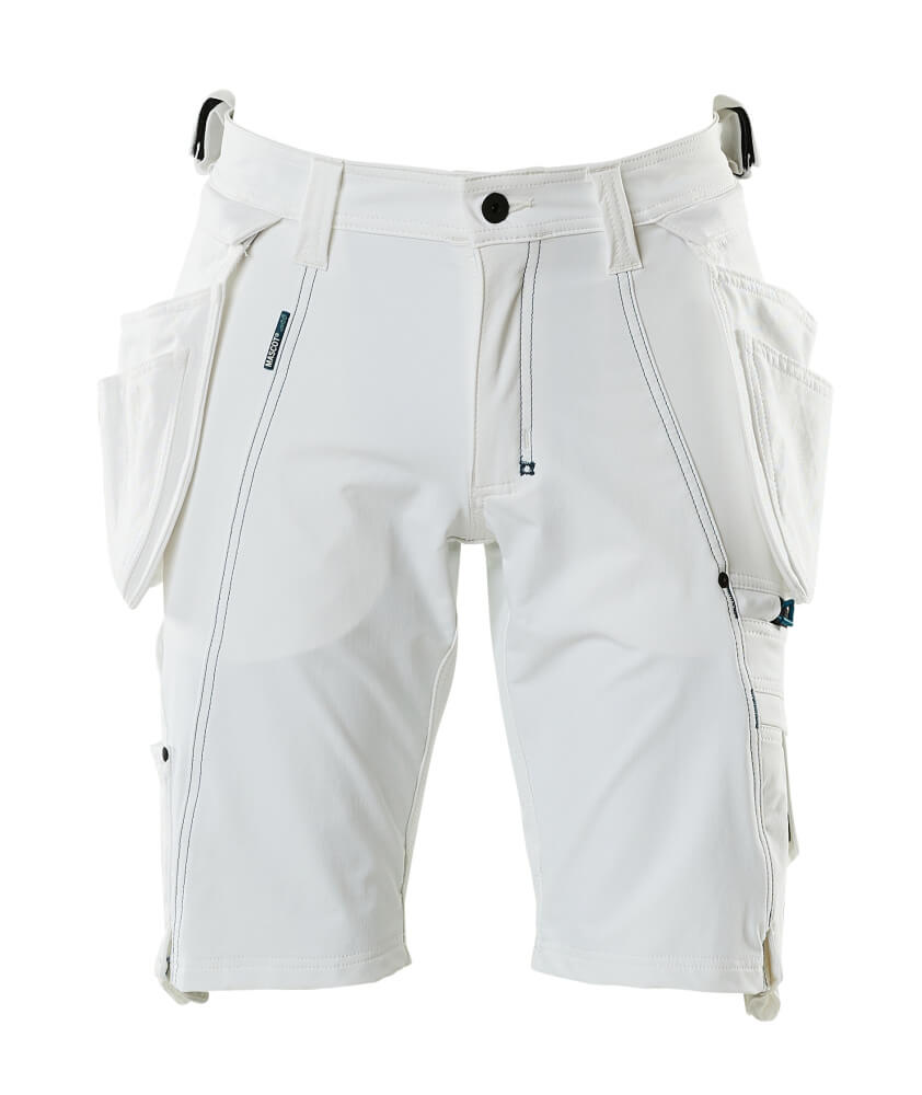 MASCOT ADVANCED Shorts mit Hängetaschen weiß 42