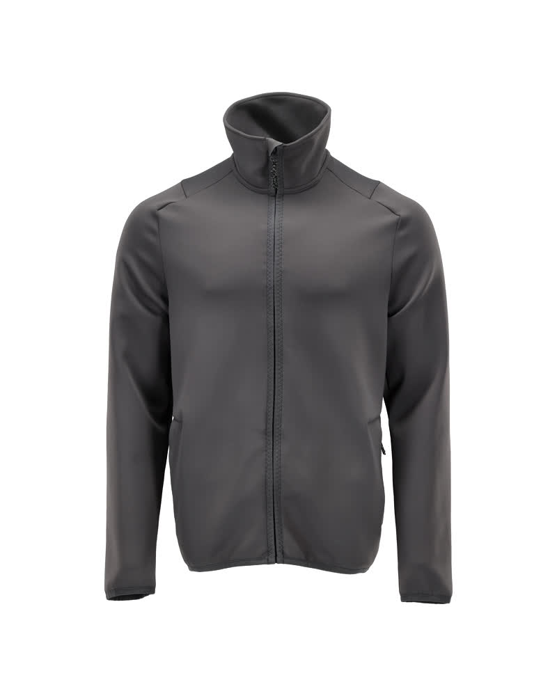MASCOT CUSTOMIZED Fleecepullover mit Reißverschluss anthrazitgrau 4XL