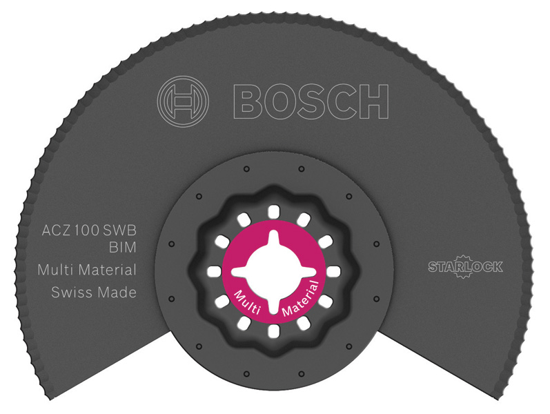 Bosch BIM Segmentwellenschliffmesser ACZ 100 SWB, 100 mm, 1er-Pack