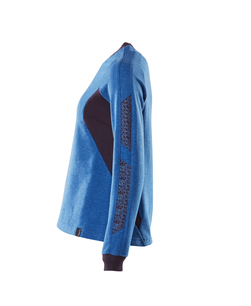MASCOT ACCELERATE Sweatshirt azurblau/schwarzblau 3XL