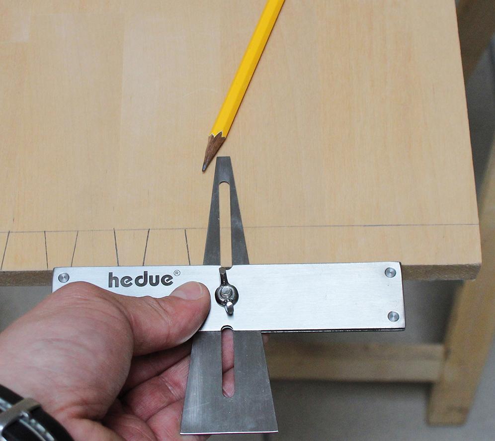 Hedue Zinken-Schmiegen S 200 Neigung 1:8