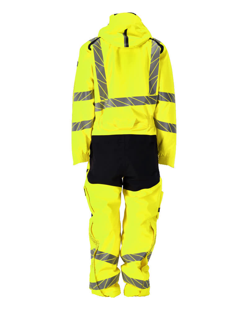 MASCOT ACCELERATE SAFE Winteroverall hi-vis gelb/schwarz L