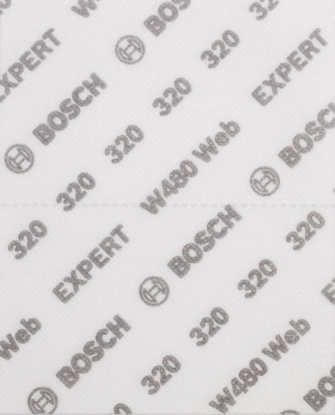 Bosch EXPERT W480 Web 1/4 Handschleifblatt, 115 x 140 mm, G320