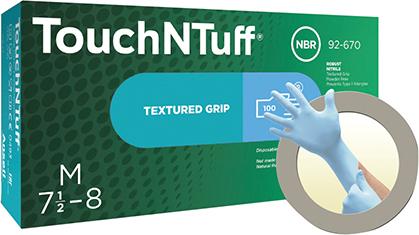 Einweghandschuh TouchNTuff 92-670,Gr. 8,5-9(Box a 100 Stk.)
