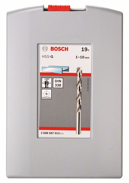 Bosch Metallbohrer-Set ProBox HSS-G (19 Stk.)