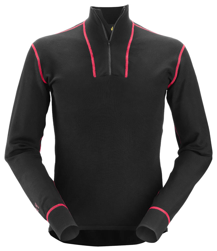 Snickers 9462 ProtecWork Langarm Wollhemd schwarz