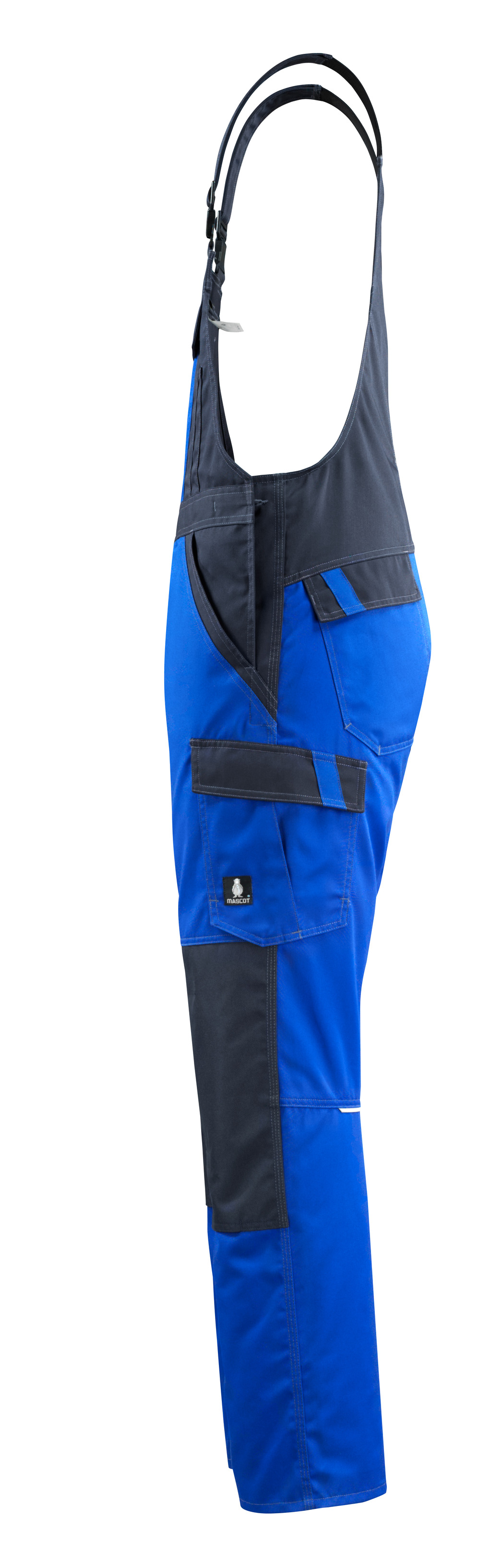 MASCOT Leeton LIGHT Latzhose mit Knietaschen kornblau/schwarzblau 54
