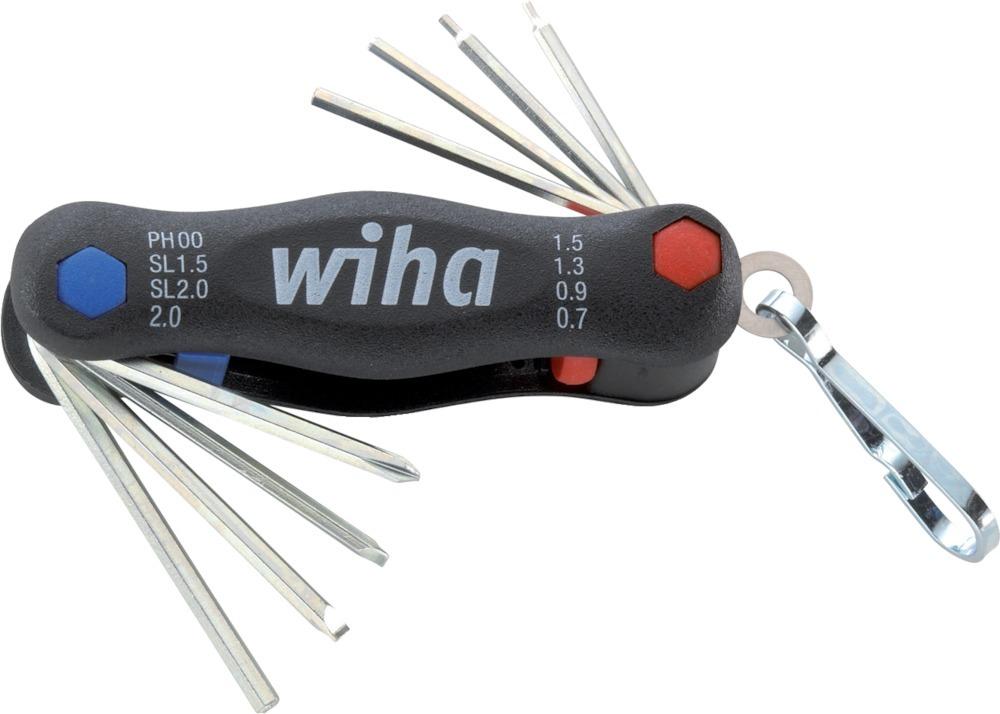 Wiha Handklapphalter 8-teilig gemischt Mini-PocketStar