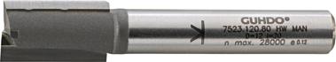 Guhdo HW-Nutfräser D14 l30 L90 S8 HW-bestückte Bohrschneide
