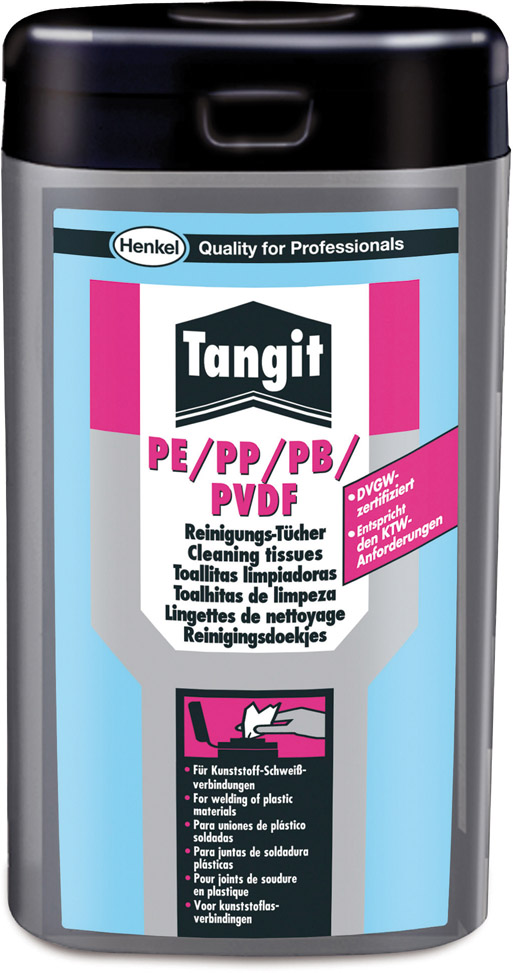 Tangit PE/PP Reinigungs-Tücher (Box a 100 Stück)