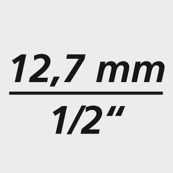 Fortis Kraft- Steckschlüssel-Satz 1/2" 15-teilig