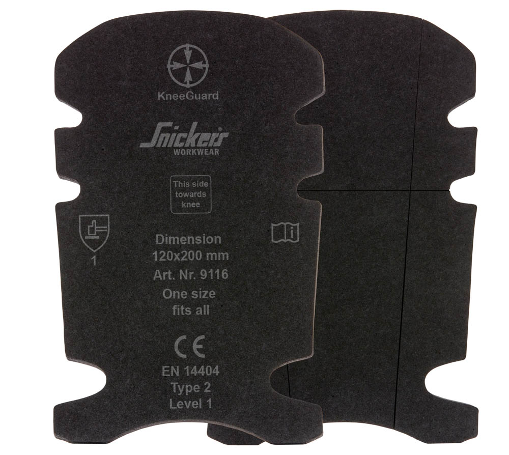 Snickers 9116 FR Handwerker Kniepolster schwarz