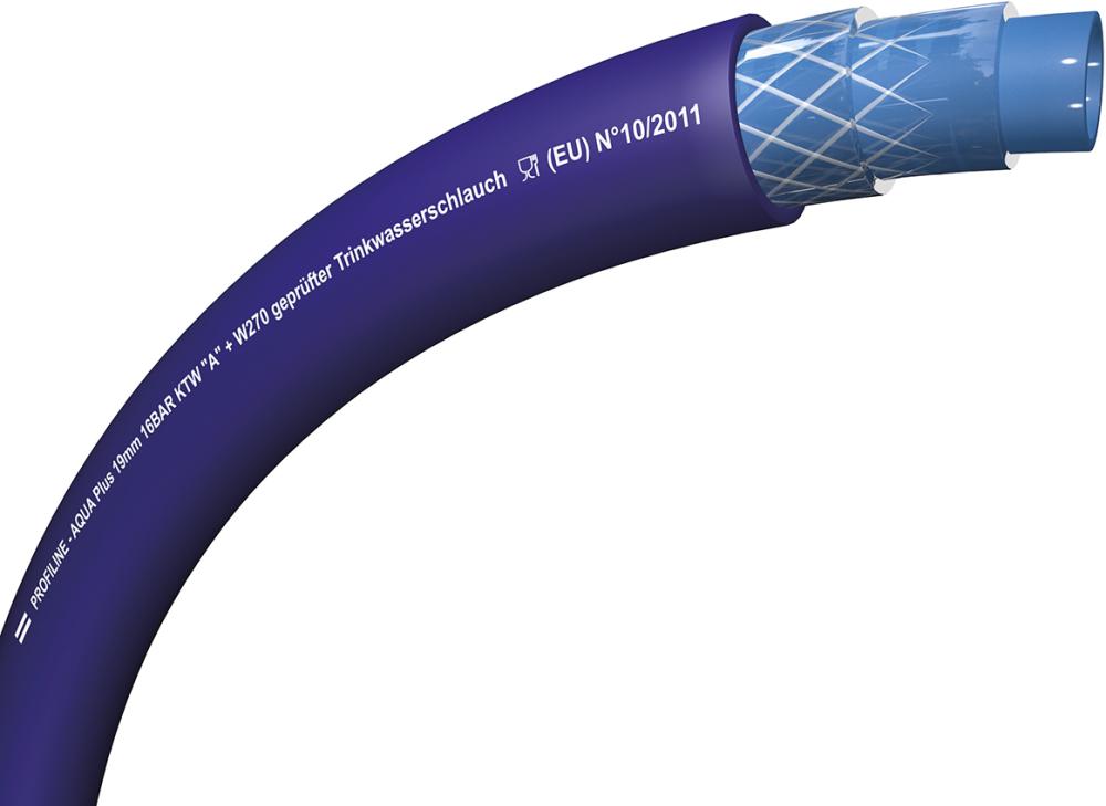 Trinkwasserschlauch Profiline-AQUA-Plus 19x4 mm 50m Tricoflex