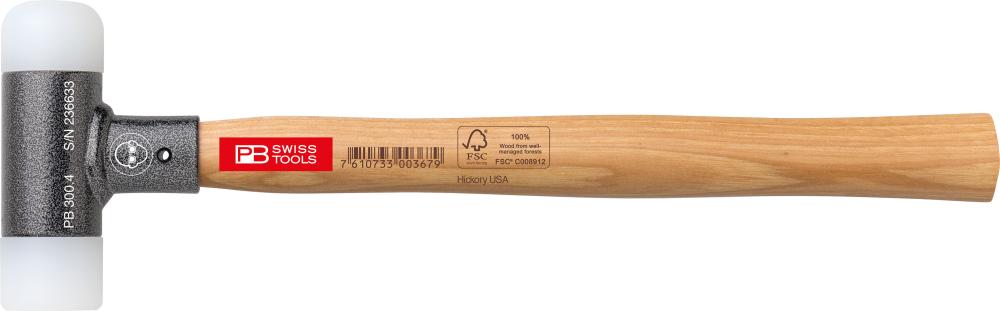 PB Swiss Tools Schonhammer mit Holzstiel rückschlagfrei 32mm