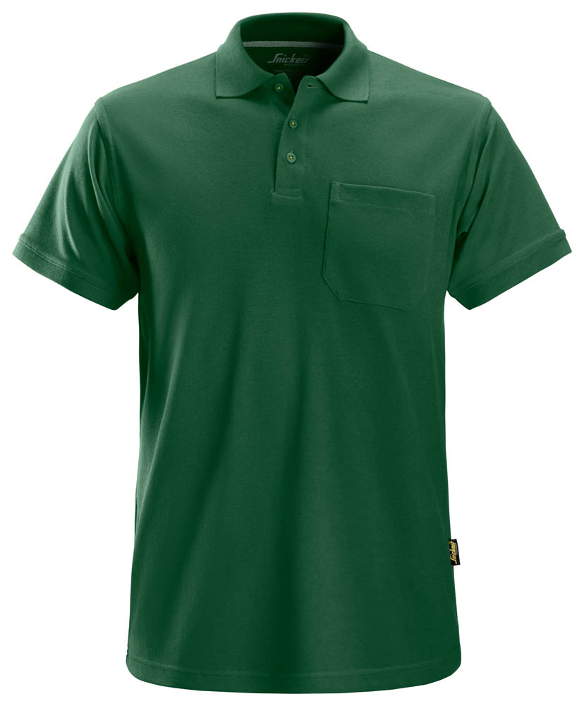 Snickers 2708 Klassisches Poloshirt grün